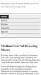 Mobile Screenshot of motioncontrolrunningshoes.org